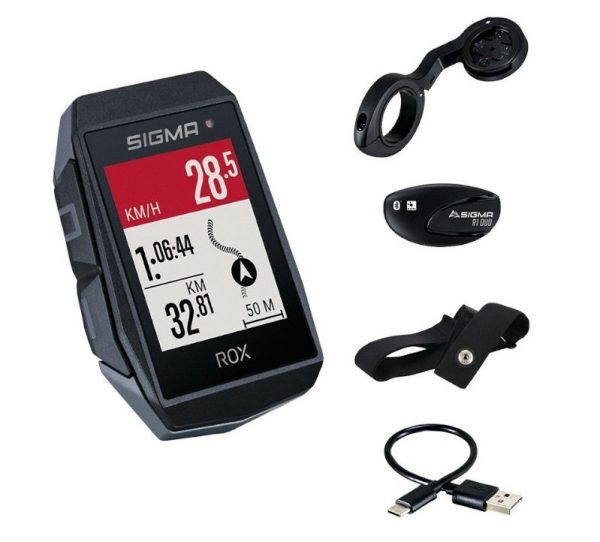 Computer Sigma rox 11.1 evo gps hr top mount zw