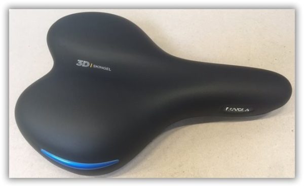 Zadel Selle royal nuvola skingel zwart/blauw