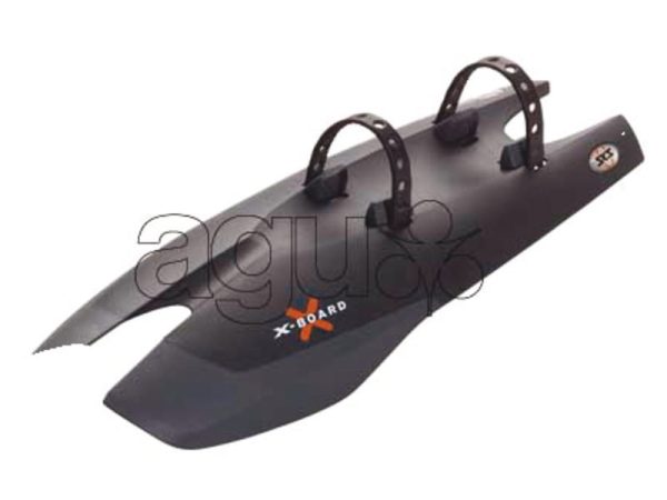 Spatbord frame Sks x board pvc zw