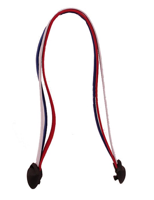 Snelbinder Widek 3xpb=rood/wit/blauw-60cm