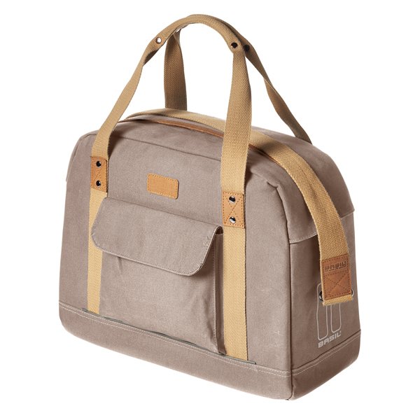 Tas bas portland businessbag taupe 19l